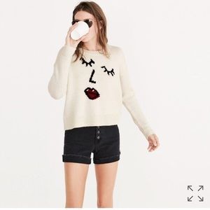 Madewell Making Faces Sweater